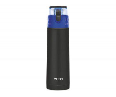 Milton Atlantis 900 Thermosteel Water Bottle, 750 ml, Black