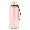 Milton Aura 750 Thermosteel - 725 ml Water Bottles, 24 Hours Hot and Cold, Beige...