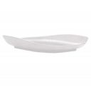 MILTON Boat Melamine Platter, White, 13.9 inch...