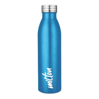 MILTON Breeze 1000 Stainless Steel Water Bottle 1000 ml I Mettalic Blue