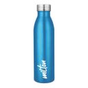 MILTON Breeze 1000 Stainless Steel Water Bottle 1000 ml I Mettalic Blue...