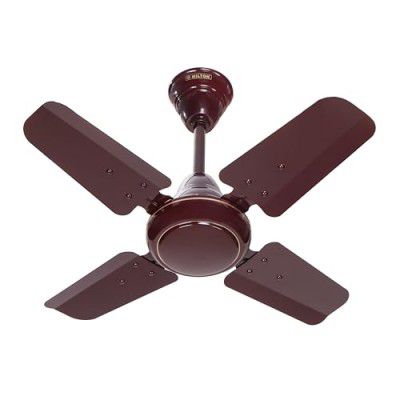 MILTON Brezza 600 mm Ceiling Fans | High Air Delivery 600mm ceiling fan | 24 inch High Speed fan ceiling | 2 Years + 6 months Warranty | Brown