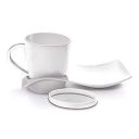Milton Coffee and Cookies Melamine Server, Set of 3...