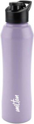 MILTON Comet Single Wall Water, Leakproof 1000 ml Steel Bottle (Pack of 1, Purple)