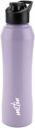 MILTON Comet Single Wall Water, Leakproof 1000 ml Steel Bottle (Pack of 1, Purple)...