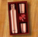 MILTON COPPERAS GIFT SET 920 ml Bottle  (Pack of 3, Copper, Copper)...