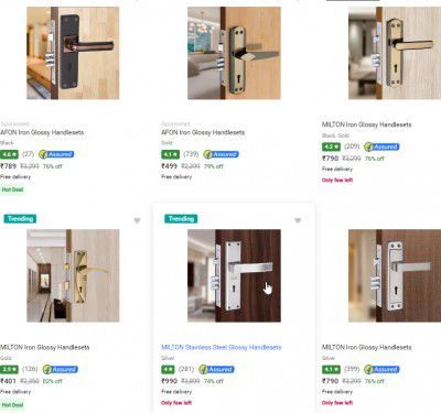 Milton Door Locks Upto 87% Off | Starts ₹347