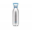 Milton Duo DLX 1750 Thermosteel 24 Hours Hot and Cold Water Bottle with Handle, 1 Piece, 1.57 Litre, Silver...