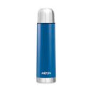 Milton Eco-Flip 750 Thermosteel Double Walled Vacuum Insulated Thermos Flask, 750 ml, 24 Hours Hot & Cold Water Bottle for Office, Hiking, Trekking, Travel, Blue...