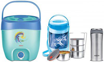 MILTON Econa Deluxe Stainless Steel Lunch Box
