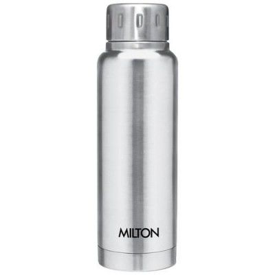Milton Elfin Thermosteel Flask - Double Wall Vacuum Insulation, Silver, 300 ml (1 pc)