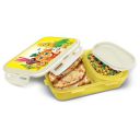 MILTON Fun Treat Plastic Tiffin Box, 1200 ml with Inner Container, Yellow, Food Grade...