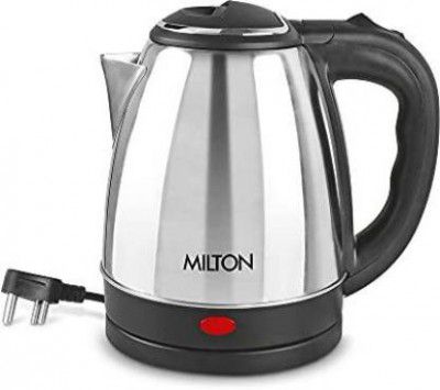 MILTON GO ELECTRO Electric Kettle  (2 L, Silver)