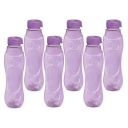 Milton Grammy Pet Water Bottle Set of 6, 1 Litre Each, Purple | BPA Free | Food Grade | Recyclable | Resuable | Sports | Gym | Home | Kitchen | Travel Bottle | Hiking | Treking | Reusable...