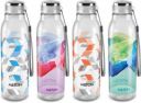MILTON HELIX 1000 ml Bottle (Pack of 4, Multicolor, Plastic)...
