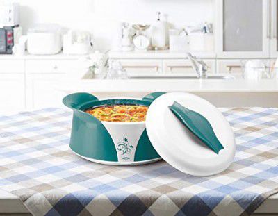MILTON Imperial 2500 Stainless Steel Casserole 2100 ml, Aqua Green