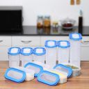 MILTON Iron Grocery Container  - 2300 ml (Pack of 10, Blue)...