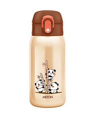 Milton Jolly 375 thermosteel Kids Hot and Cold Water Bottle - 300 ml, Ivory