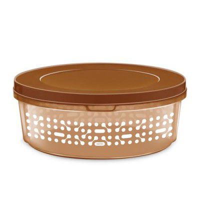 MILTON Keepex Pet Storage Jar, 1300 ml, Brown | Kitchen Container | Airtight | Food Grade | BPA Free…