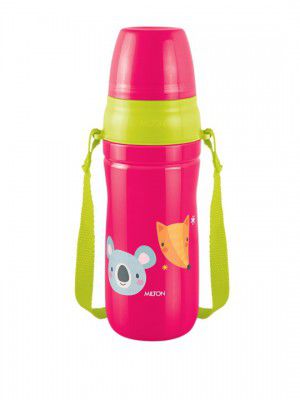Milton Kool Cheer 600 Red Insulated School Kids Water Bottle 520 ml