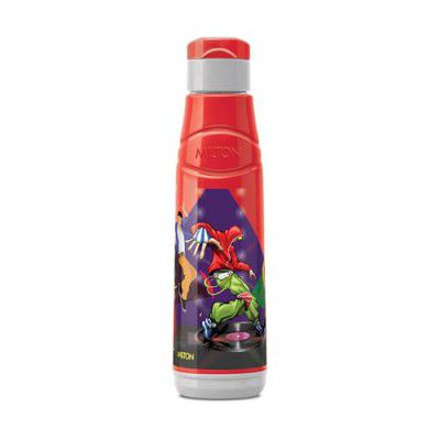 Milton Kool Fun 900 Plastic School Bottle, 704 ml, Red