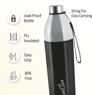 MILTON Kool Hexone 900 Insulated Water Bottle, 720 ml
