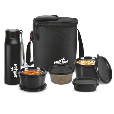 MILTON Max Meal Tiffin (2 Microwave Safe Inner Steel Containers
