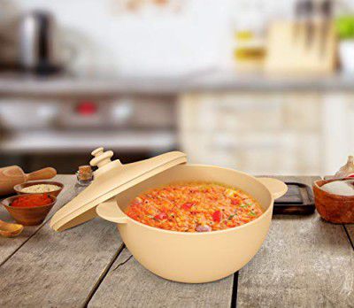 MILTON Micro 1000 Plastic Casserole, 1000 ml, Ivory