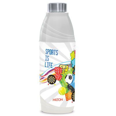 MILTON New Kool N Sporty 900 Plastic Insulated Water Bottle, 750 ml