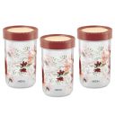 MILTON Nova 2000 Airtight Containers, Set of 3, 1780 ml Each...