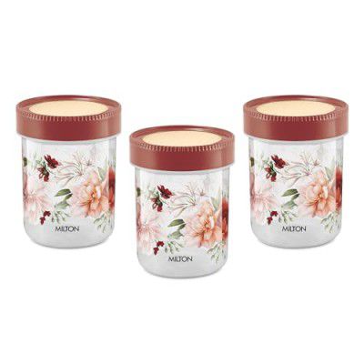 MILTON Nova Plastic Container 750, Set of 3, 733 ml Each