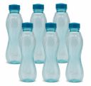 Milton Oscar 1000 Pet Water Bottle, Set of 6, 1 Litre, Blue...