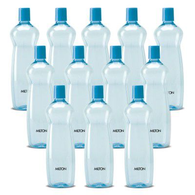 MILTON Pacific 1000 Pet Water Bottles, 1 Litre Each, Set of 12
