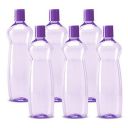 MILTON Pacific 1000 Pet Water Bottles, 1 Litre Each, Set of 6, Purple...
