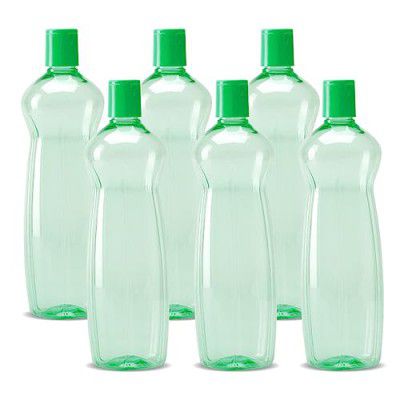 MILTON Pacific Pack of 6 Water Bottles, 1 Litre Each