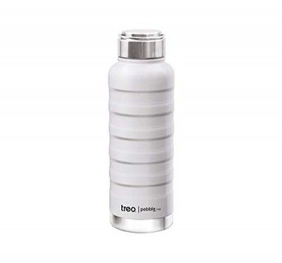 Treo by Milton Pebble Thermosteel Hot and Cold Bottle 710 ml, White