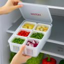 MILTON Plastic Fridge Container  - 1500 ml (Pack of 6, Clear)...