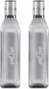 MILTON Prive Pet Water bottle, Set of 2, 1 Litre Each, Grey | BPA Free | Leak Proof 1000 ml Bottle  (Pack of 2, Grey, Plastic)...