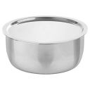 Milton Pro Cook TriPly Stainless Steel 24 cm Tope with Lid, 5.85 litres, Durable, Dishwasher Safe, Induction and Gas Ready...