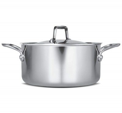MILTON Pro cook Triply Stainless-Steel Casserole Handi