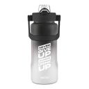 Milton Remy 2.0 Pro Sipper Rubber Coated Water Bottle (Never Give Up with English Inspirational Quote),1800 ml,Black...