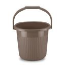 Milton Ritz 20 Plastic Bucket with Handle, 18 litres, Biskit | Home | Bathing | Storage | Bathroom | Multipurpose | Easy to Carry...