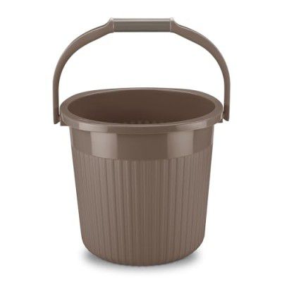 Milton Ritz 25 Plastic Bucket with Handle, 25 litres, Biskit 