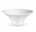 MILTON Round Ivory Melamine Bowl, White, 1570 ml, 9.5"...