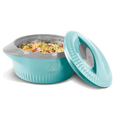 MILTON Royal 1500 Serving Casserole Double Walled Inner Stainless Steel, 1270 ml Blue
