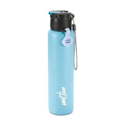 MILTON Sipstar 1000 Stainless Steel Water Bottle with Sipper Lid - 875 ml