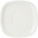 MILTON Square Round Melamine Soup Plate, Set of 6, White, 5.9"...
