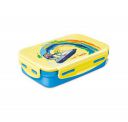 Milton Stainless Steel Tifin Box, 550 ml, Cyan/Yellow...