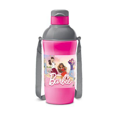 MILTON Steel Barbie 400 Insulated Inner Stainless Steel Kids Water Bottle, 390 ml