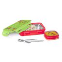 Milton Steely Deluxe Mini Inner Steel Kids Tiffin Box,400ml...